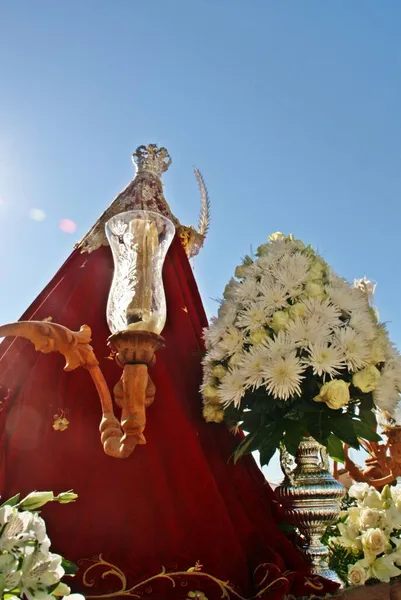Granado Espanja 2015 Kaiverrus Santa Catalina Otettu Kulkue Kunniaksi Granado — kuvapankkivalokuva