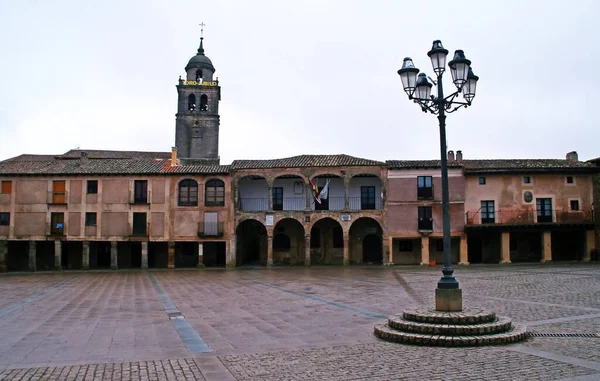 Medinaceli Spanje 2017 Main Square Plaza Mayor Van Middeleeuwse Stad — Stockfoto