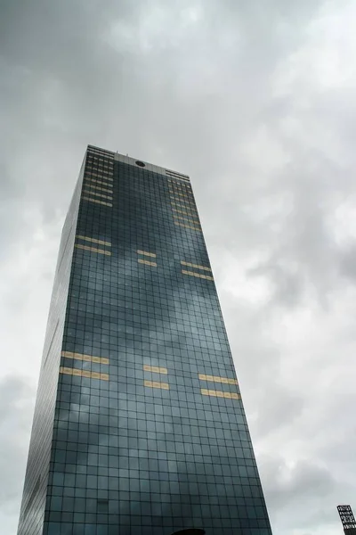 Bruxelles Belgique 2016 Bâtiment Service Fédéral Des Pensions Bruxelles Ciel — Photo