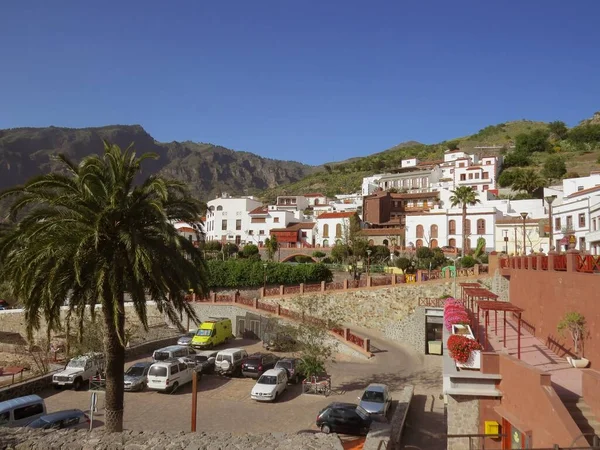 Tejeda Ισπανία 2018 Μικρή Πόλη Tejeda Στο Νησί Gran Canaria — Φωτογραφία Αρχείου