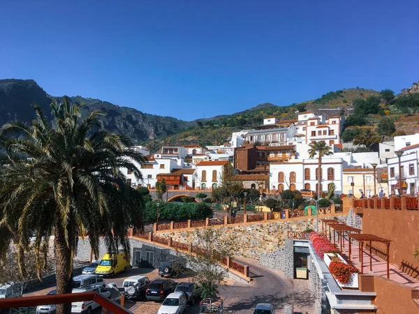 Tejeda Spain 2018 Small Town Tejeda Gran Canaria Island Spain — Stock Photo, Image