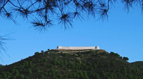 Fortress San Marcos Sanlucar Guadiana Huelva Spain Castle Stands Higher — Stock Photo, Image