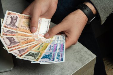 currency of Moldova. Money