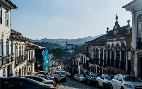 Şehrin Bir Ouro Preto Daki São Paulo Brezilya — Stok fotoğraf