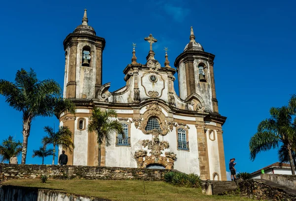 Stad Van Ouro Preto Minas Gerais Brazilië — Stockfoto