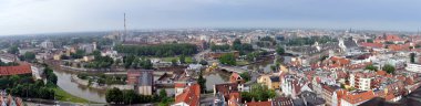 Wroclaw - panorama van de stad