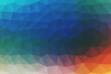 vintage poligonal arka plan