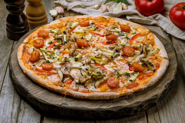 Sebzeli Pizza — Stok fotoğraf