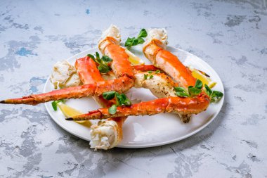 Tasty King crab claws
