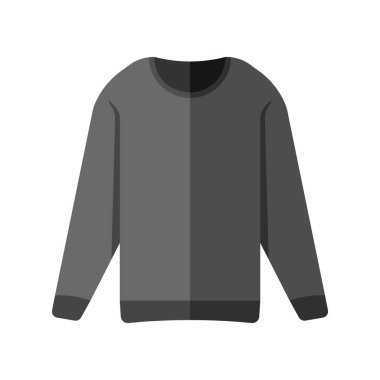 Vektör Düz Tasarım Sweatshirt