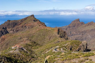 Mirador de Cherfe, Teno dağ sırası, Tenerife, İspanya