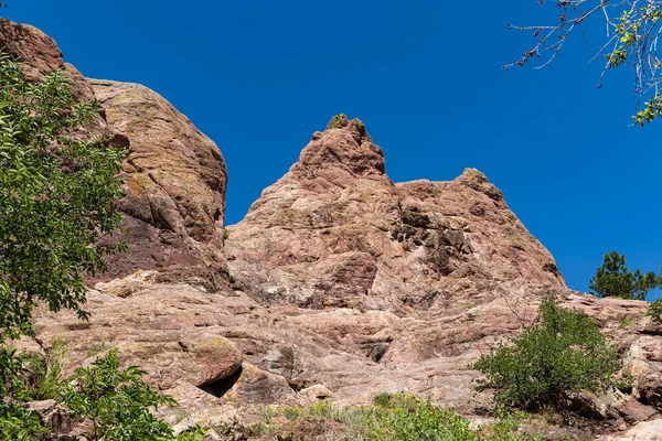 Boulder Red Rocks Trail Landscape South Centennial Trailhead Boulder Colorado — Zdjęcie stockowe