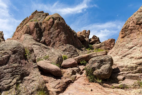 Boulder Red Rocks Trail Landscape South Centennial Trailhead Boulder Colorado — Stockfoto