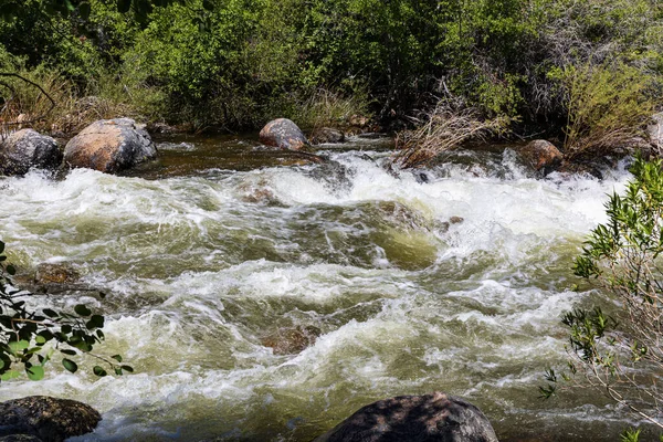 Whitewater Middle Popo Agie River Sinks Canyon Lander Wyoming Usa — Foto de Stock