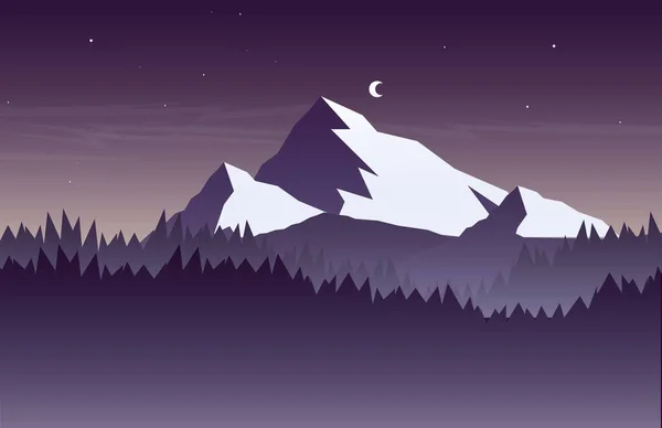 Mountain Landscape Desktop Background Design — Zdjęcie stockowe