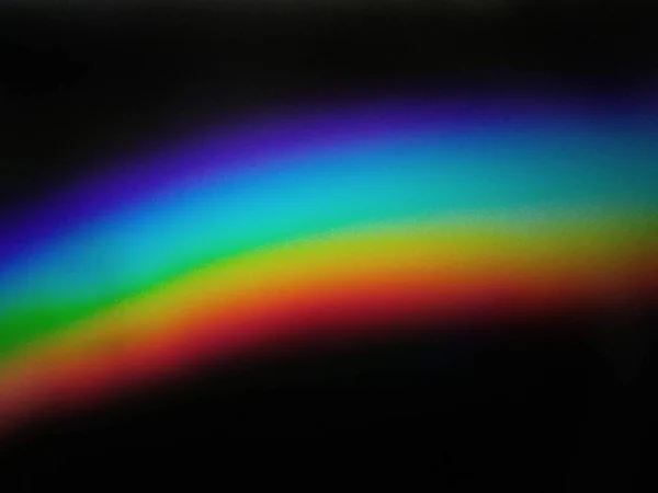 Fotografia Dell Arcobaleno Arcobaleno Sfondo Nero Sfondo Web Abctract Bandiere — Foto Stock