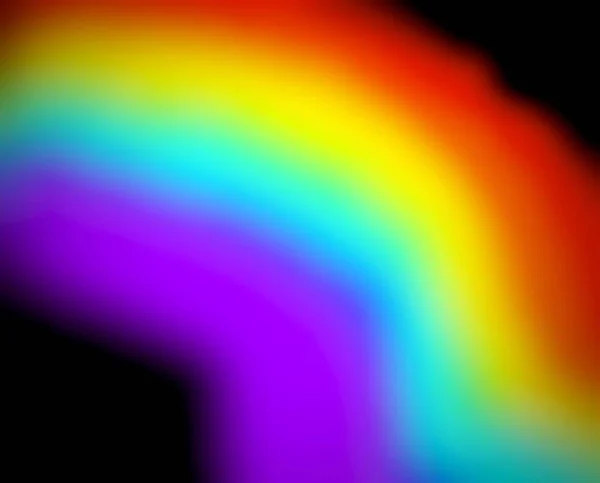 Fotografia Dell Arcobaleno Arcobaleno Sfondo Nero Sfondo Web Abctract Bandiere — Foto Stock