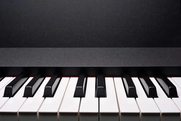 Immagine copyspace della tastiera del pianoforte — Foto Stock