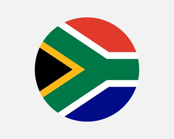 South Africa Country Flag South African Circle National Flag Republic — Image vectorielle