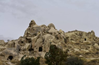 Kapadokya 'nın antik kiliseleri. 