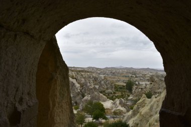Kapadokya 'nın antik kiliseleri. 
