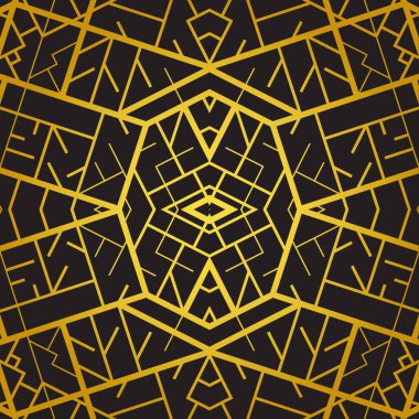 Art deco geometrik desenli arkaplan (1920 'lerin tarzı)