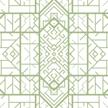 Art deco geometrik desenli arkaplan (1920 'lerin tarzı)