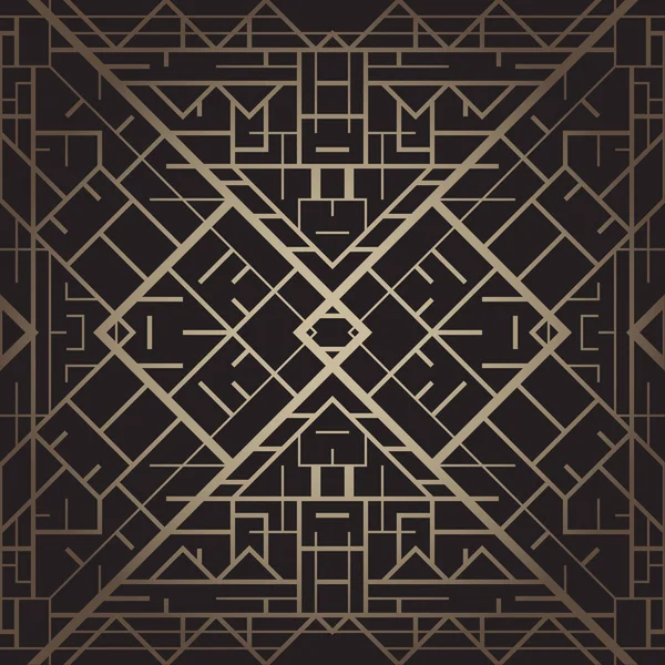 Art deco geometrik desenli arkaplan (1920 'lerin tarzı)