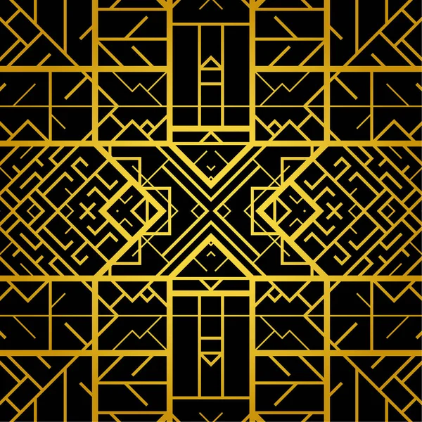 Art deco geometrik desenli arkaplan (1920 'lerin tarzı)