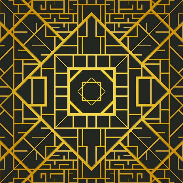 Art deco geometrik desenli arkaplan (1920 'lerin tarzı)