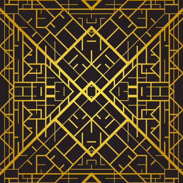Art deco geometrik desenli arkaplan (1920 'lerin tarzı)