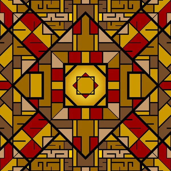 Vektör mozaik arkaplanı - illüstrasyon