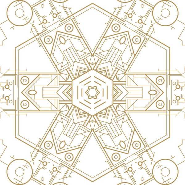 Art deco geometrik desenli arkaplan (1920 'lerin tarzı)