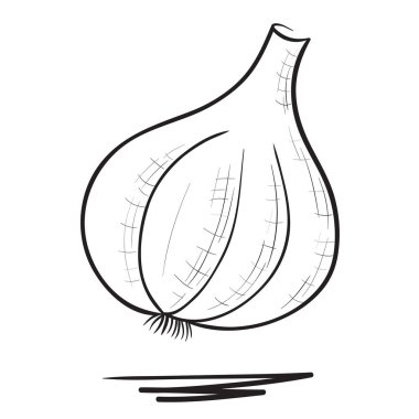 El çizimi sarımsak çizimi