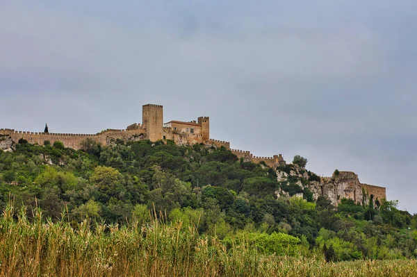 Muralla Castillo Villa Bidos Portugal — Stockfoto