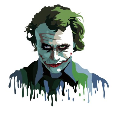 Uğursuz gülüşü ve makyajı ile ünlü kötü adam.