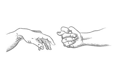 Karikatür: Tanrı 'nın uzun zamandır beklediği kurtuluş yerine insana cevabı