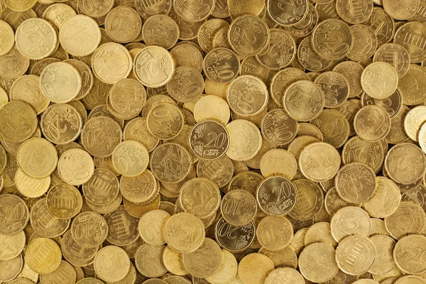 Euro Cent Coins — Stock Photo, Image