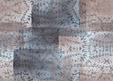 Renkli suluboya desensiz desenli