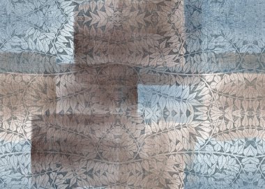 Renkli suluboya desensiz desenli