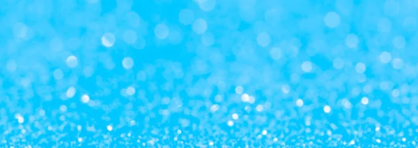 Sparkles of Blue glitter abstract background. Copy space — Stock Photo, Image