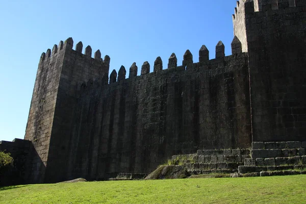 Castelo Guimares Portogallo Una Delle Sette Meraviglie Del Paese — Foto Stock