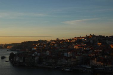 Porto 'da günbatımından önce