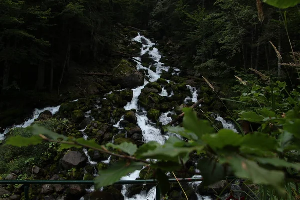 Nice Waterfall Vall Aran Called Uelhs Deth Joeu — ストック写真