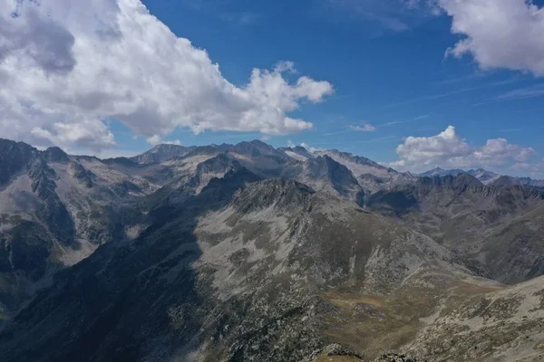 Pyrénées Panoramiques Avec Vue Depuis Vall Aran — Photo