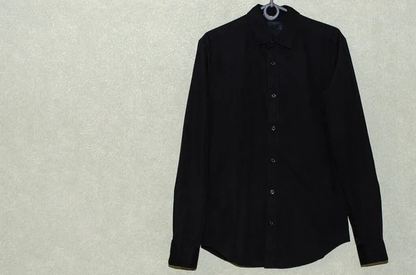 Black Shirt Wall — Stock Photo, Image