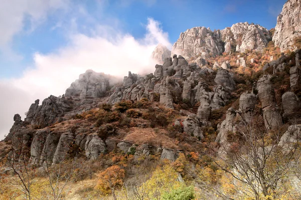 A Dél-Krím-hegység — Stock Fotó