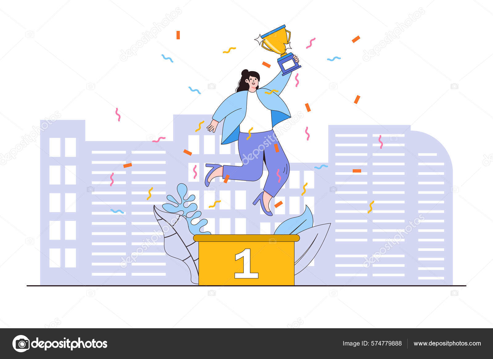 Reconocimiento Estímulo Motivación Del Éxito Los Empleados Vitorear