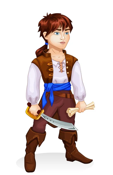 adam kılıçla çizimi