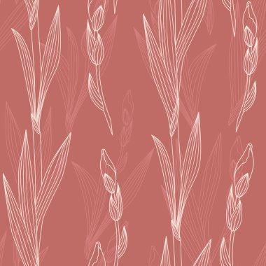 Çiçeklerle kusursuz desen